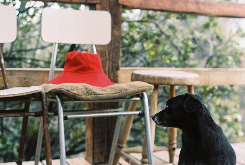 Gorrito para el sol Rojo