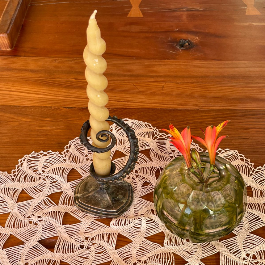 Vela de Cera de Abeja Espiral 1