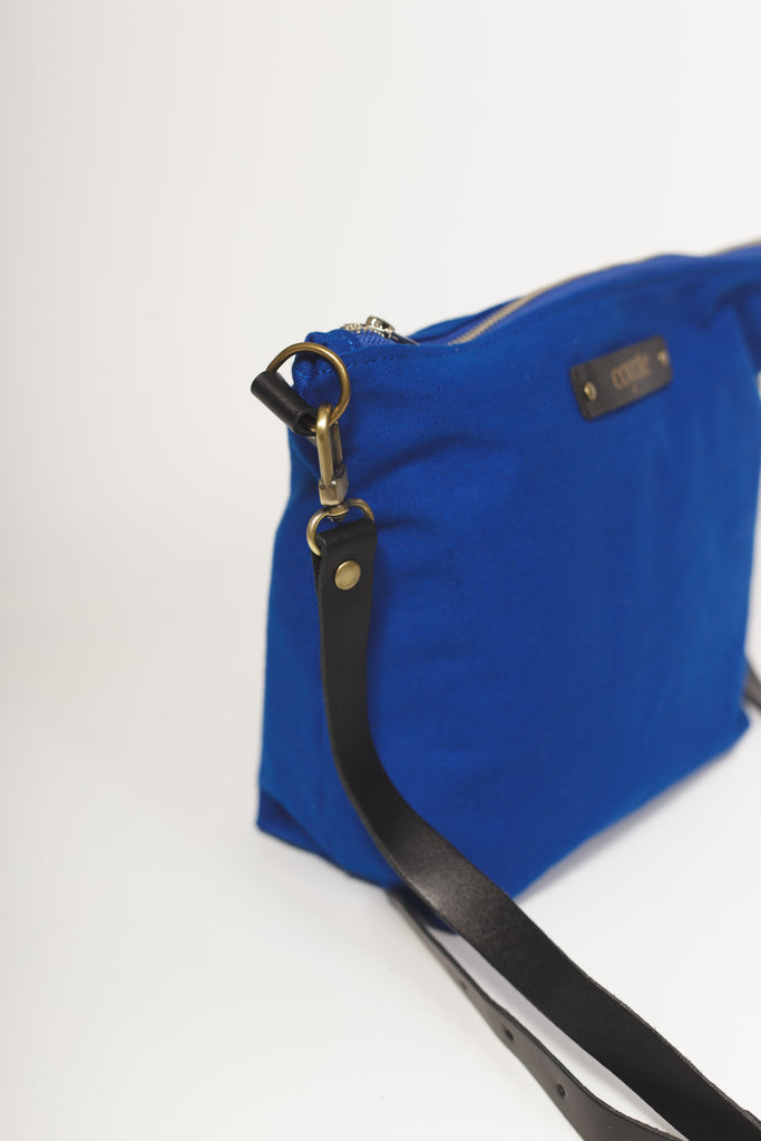 Cartera de Lona Azul Kein