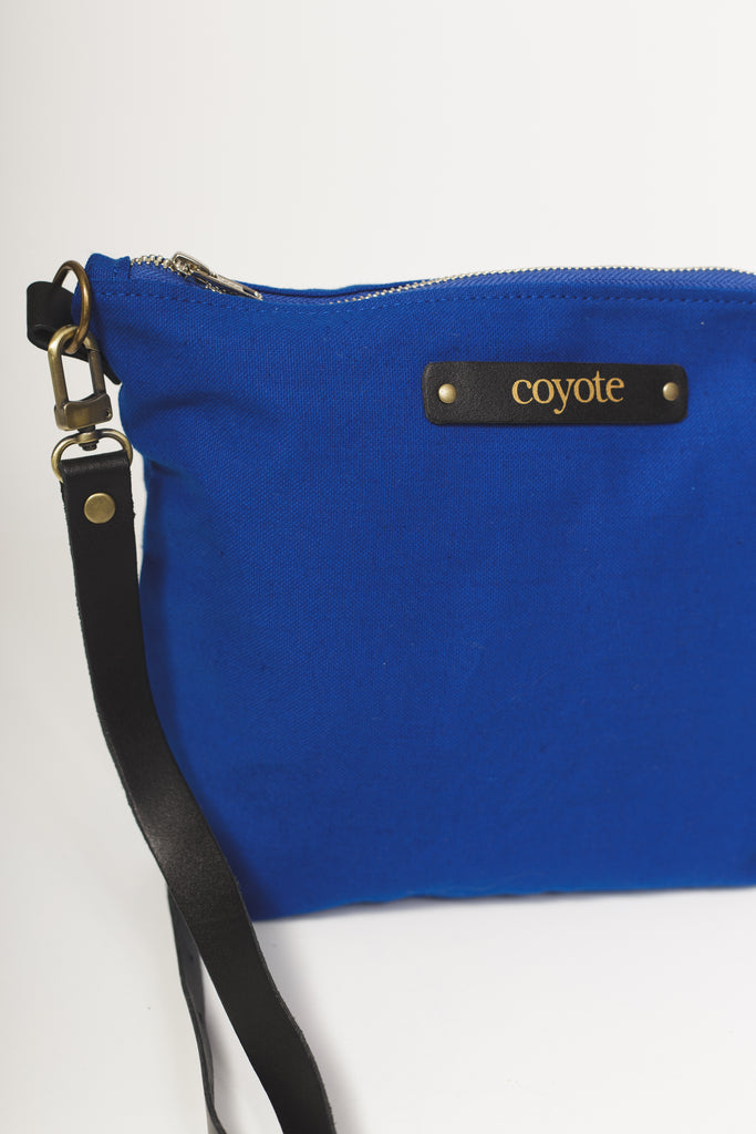 Cartera de Lona Azul Kein