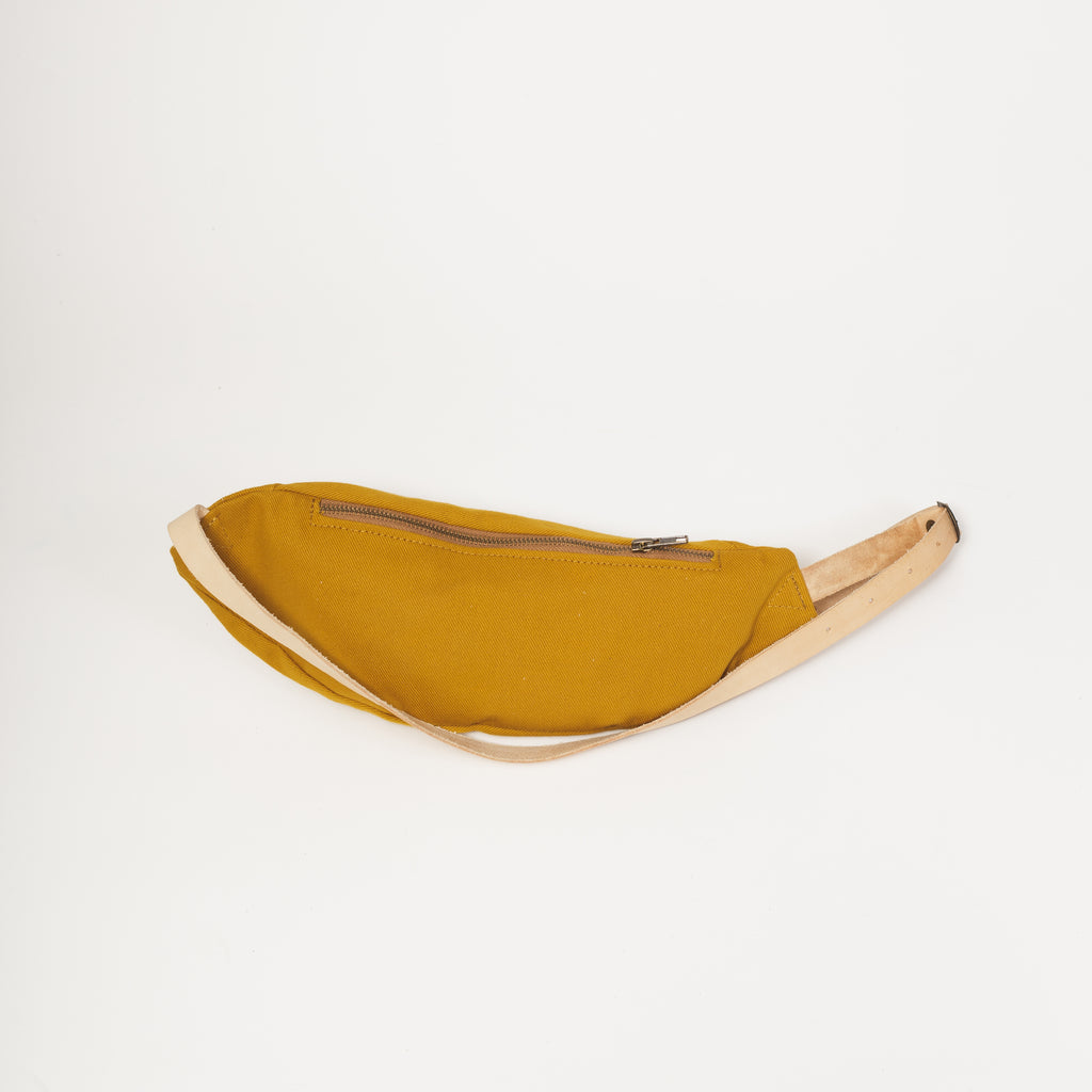 Banano de lona Mostaza
