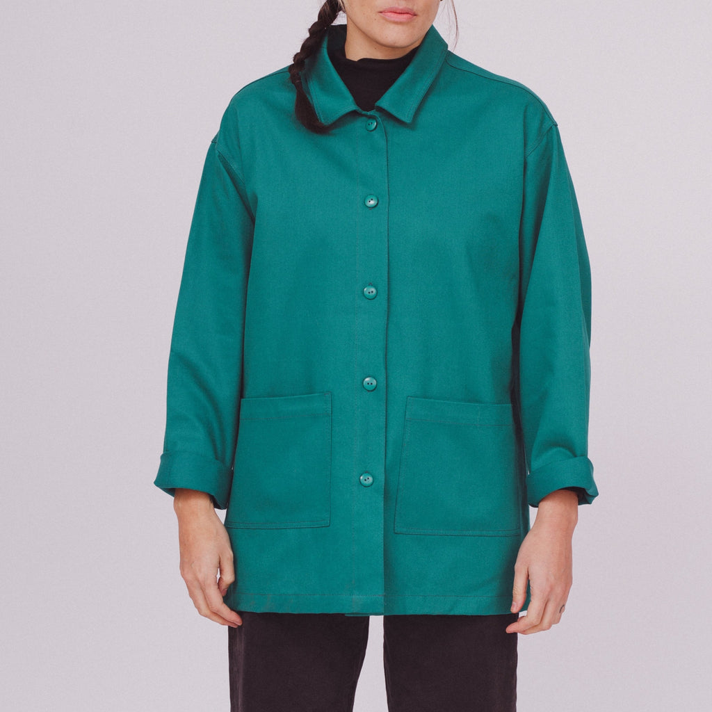 Chaqueta Coyote Verde Esmeralda