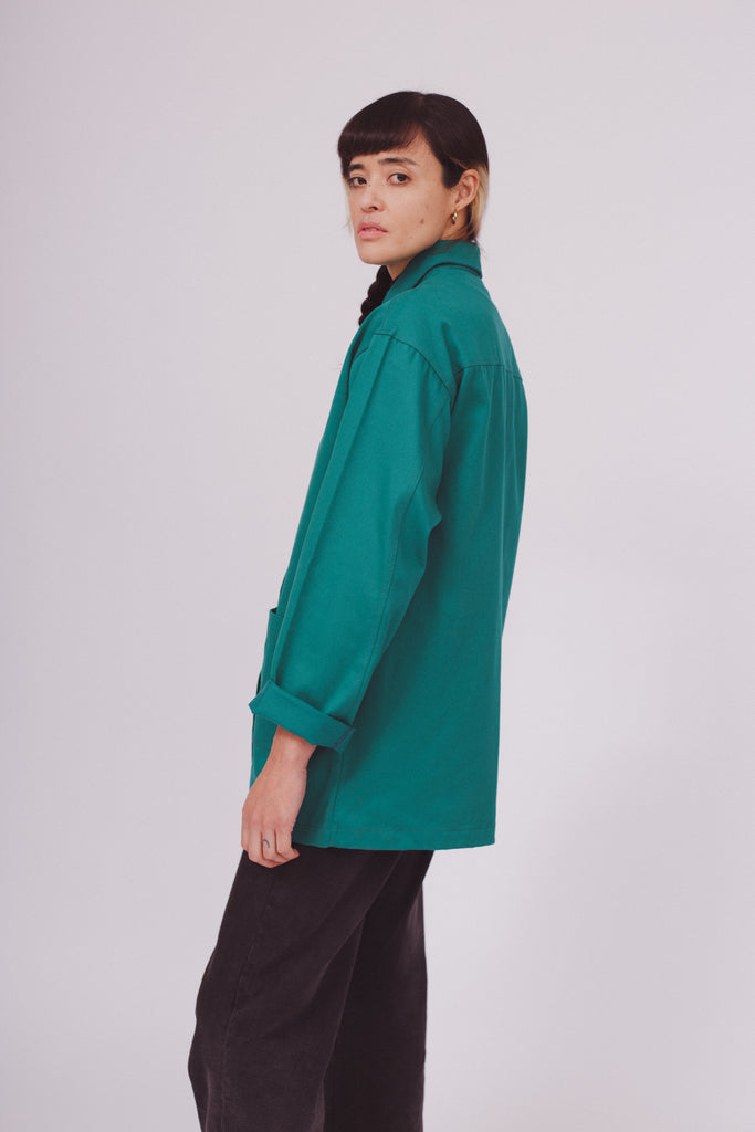 Chaqueta Coyote Verde Esmeralda