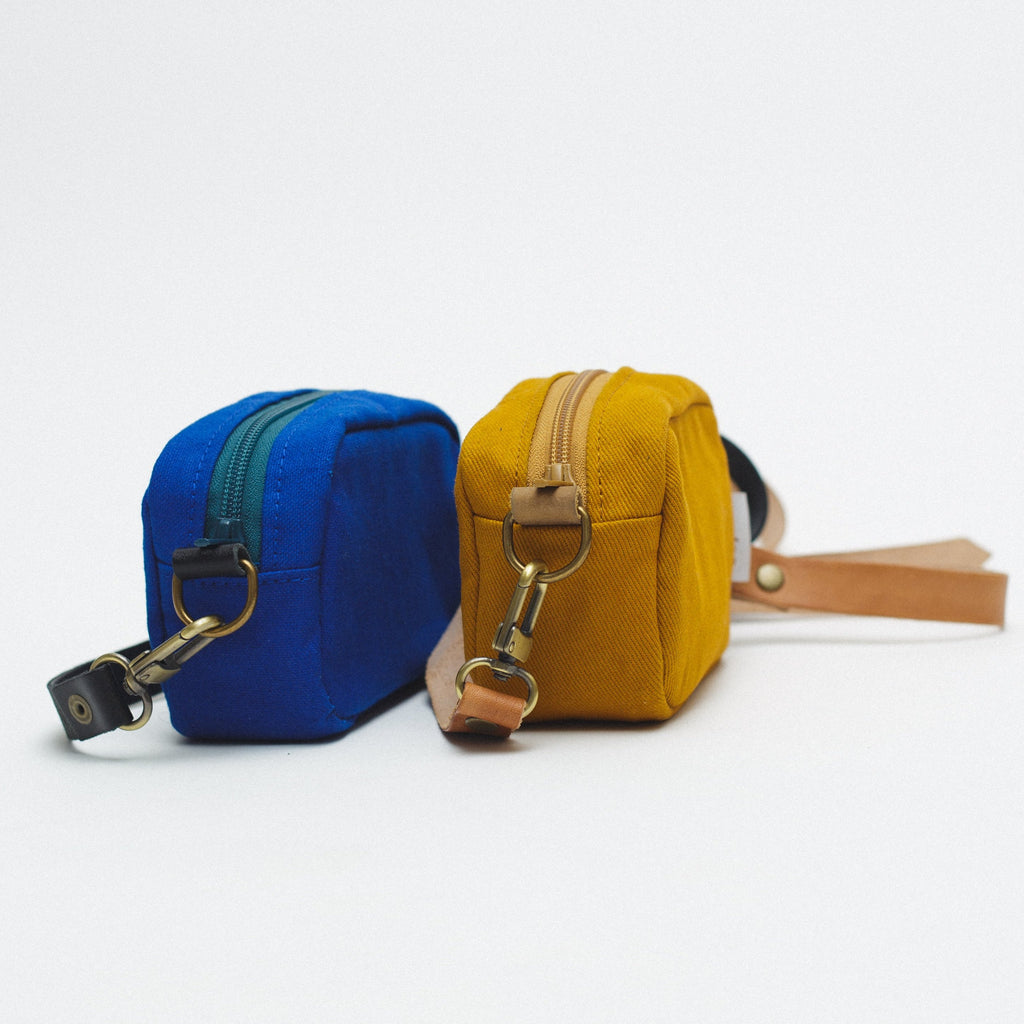Estuche para cámara Mostaza