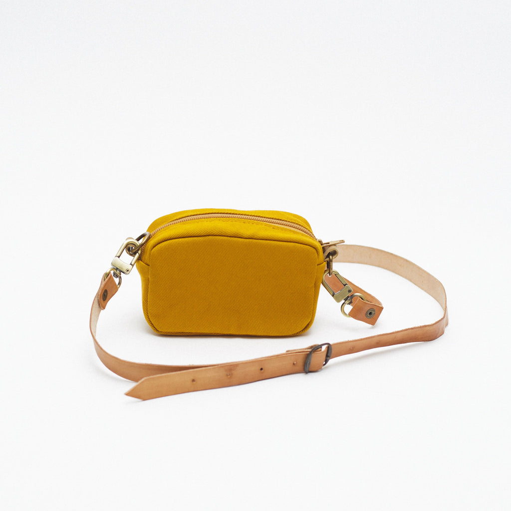 Estuche para cámara Mostaza