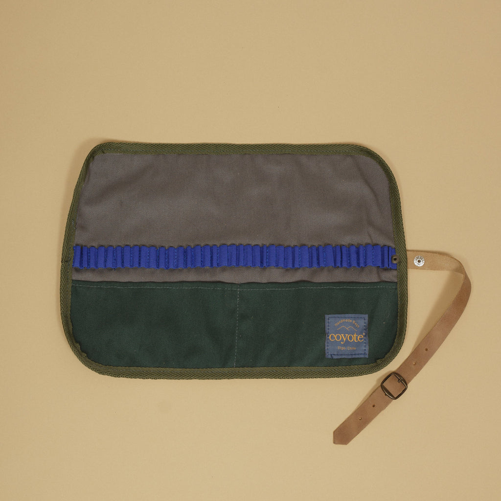 Estuche pinceles Verde