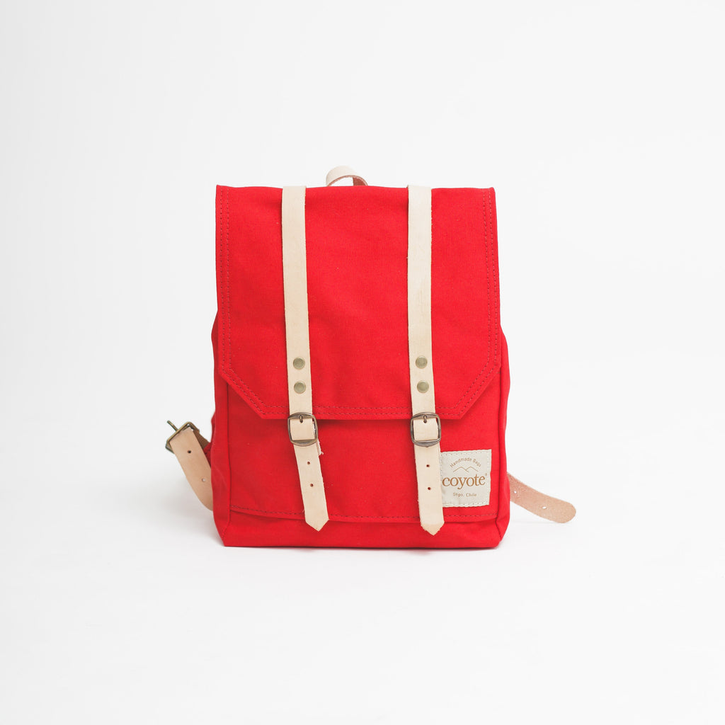 Mini Rucksack Rojo
