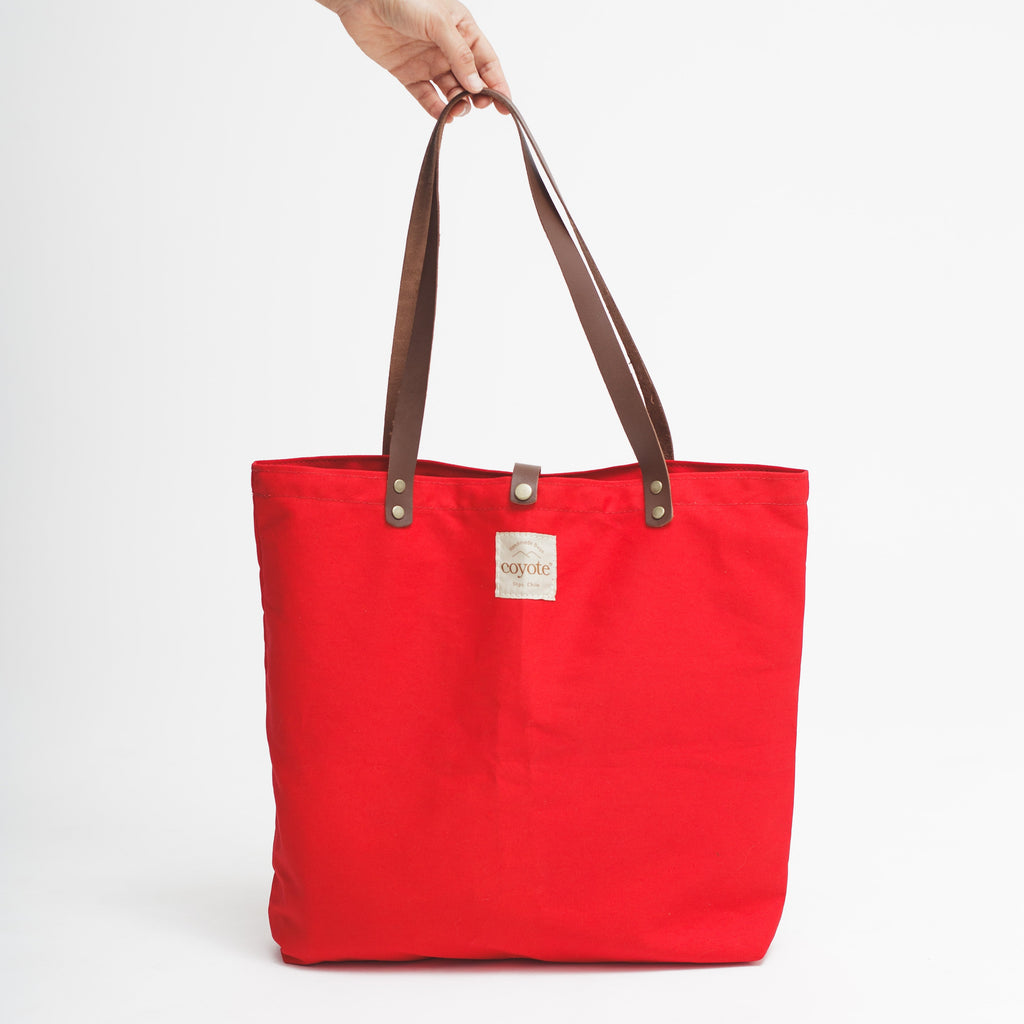 Tote Simple Rojo