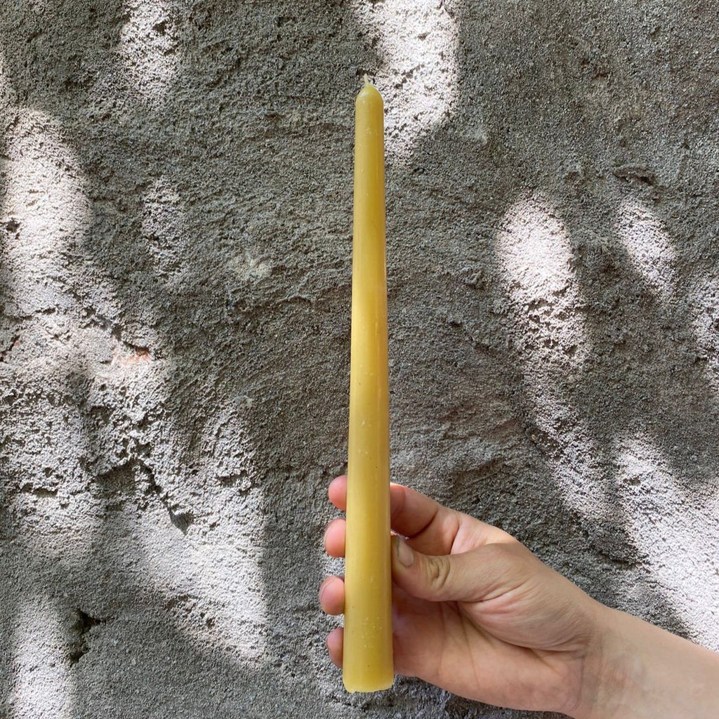 Vela de Cera de Abeja Larga