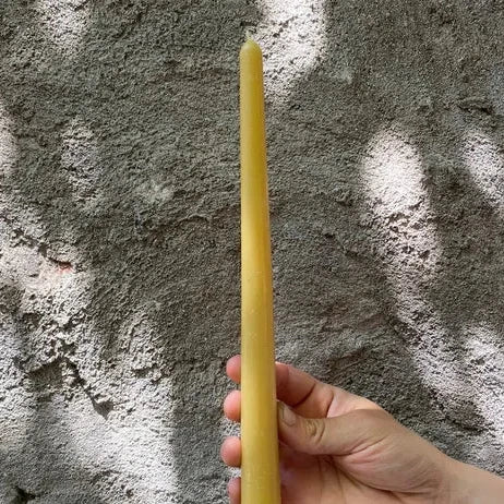 Vela de Cera de Abeja Larga