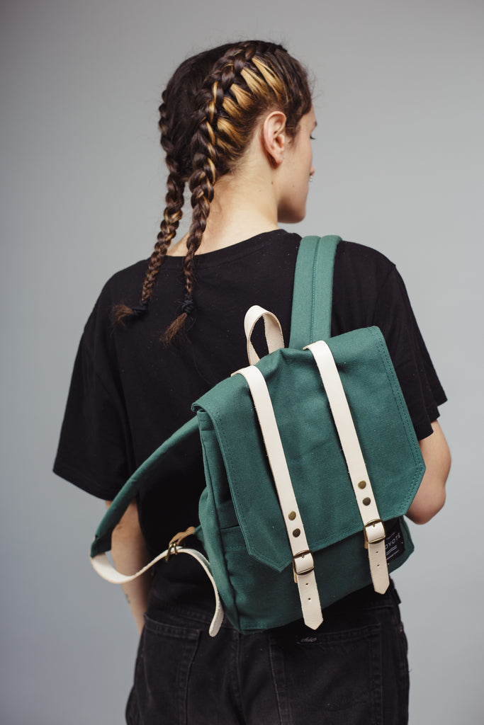 Mini Rucksack Verde Pino