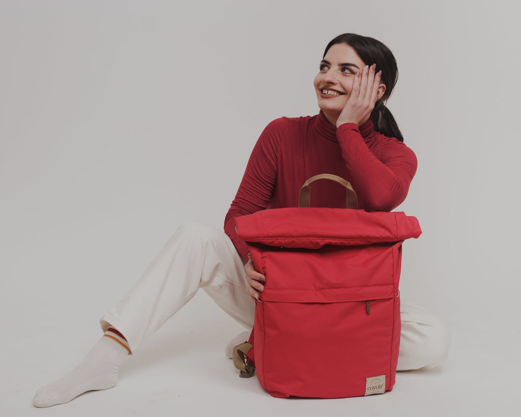 Roll Top Impermeable Rojo