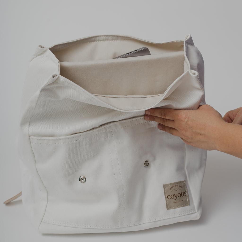 Rucksack Blanco