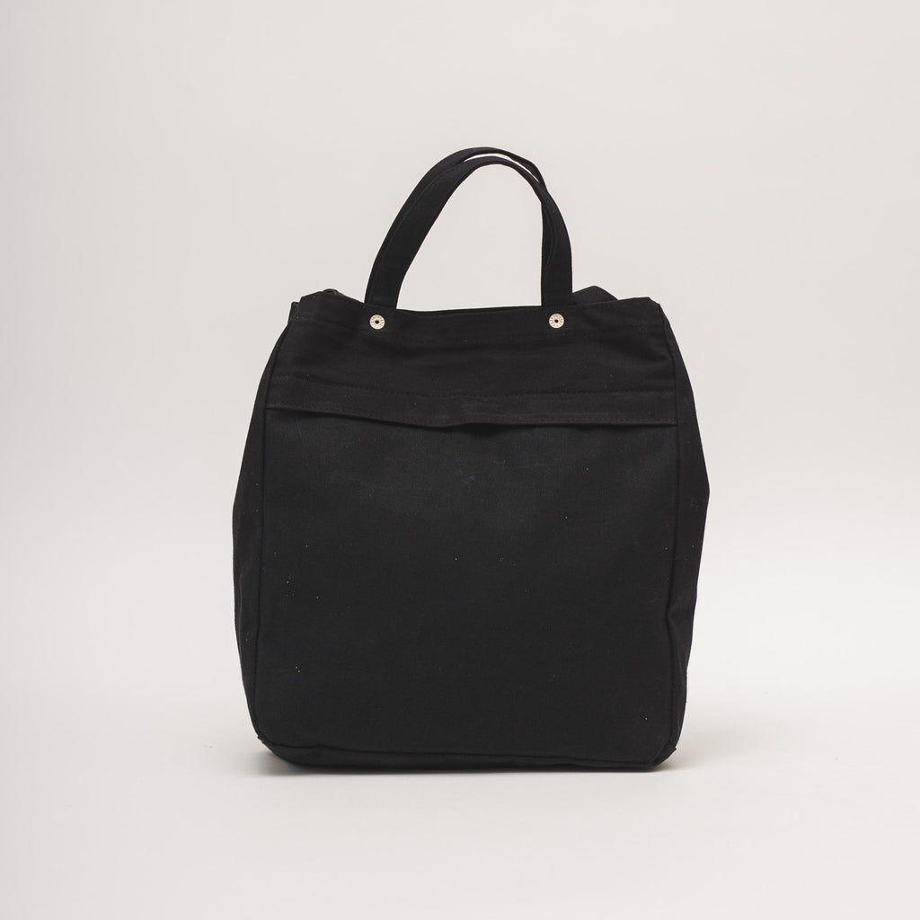 Block Tote Black lona