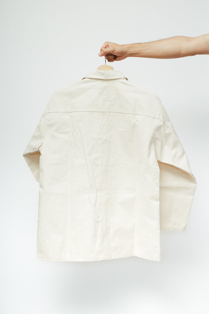 Chaqueta de lona Blanca