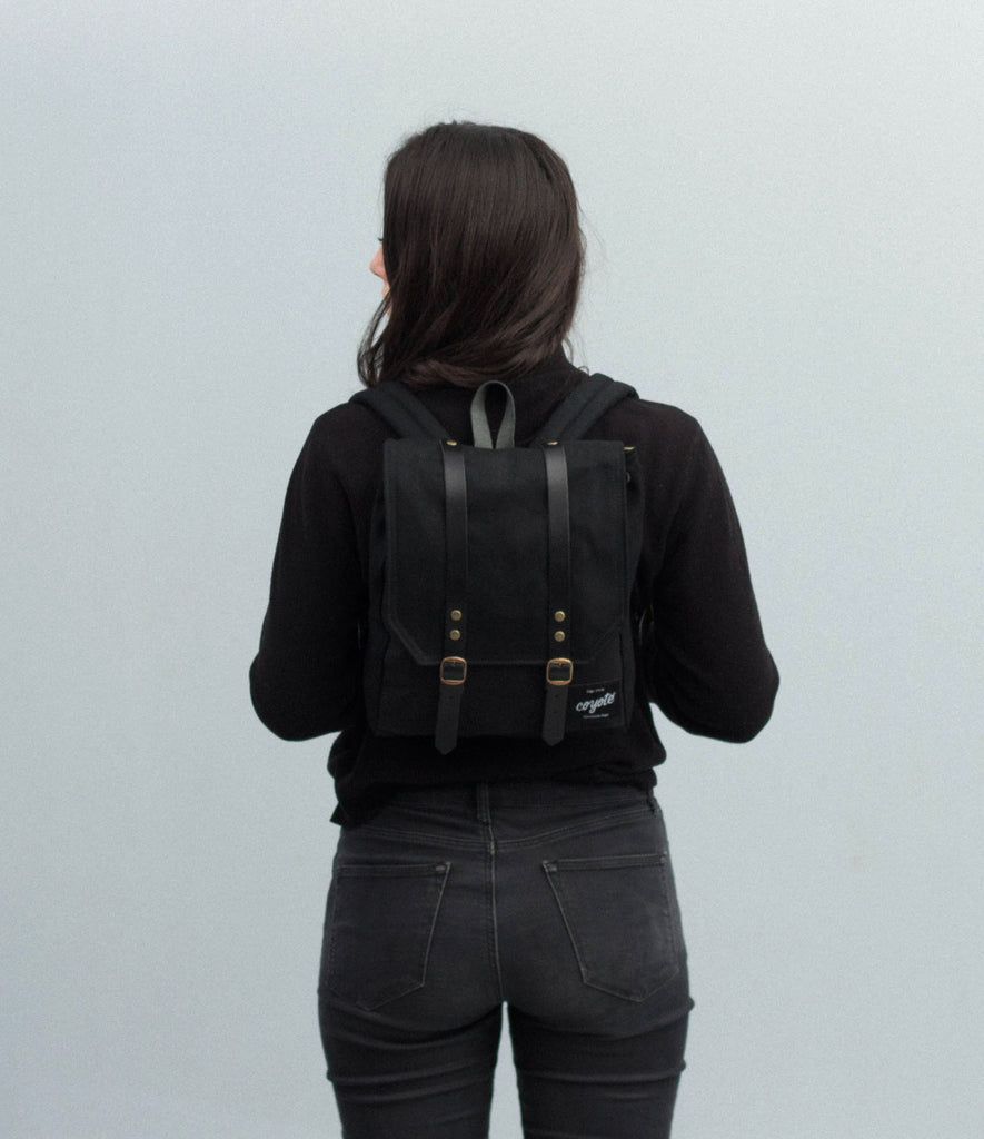 Mini Rucksack Black