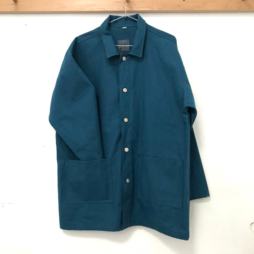 Chaqueta de lona Azul